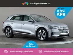 Silver Used 2020 Audi e-tron SUV | £22,197 (A bit pricey)