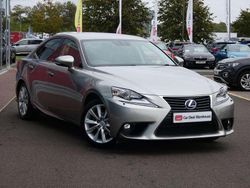 Silver Used 2016 Lexus IS300h Sedan | £14,990 (Good price)