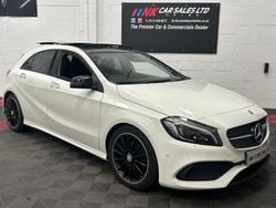 White Used 2017 Mercedes A200 AMG line Hatchback | £15,450 (A bit pricey)