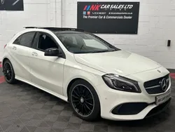 White Used 2017 Mercedes A200 AMG line Hatchback | £15,250 (Fair price)