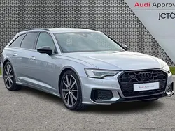 Silver Used 2024 Audi A6 Black Edition Estate | £43,218 (Expensive)