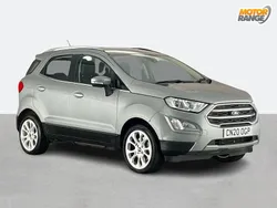 Silver Used 2020 Ford Ecosport Titanium SUV | £11,495 (Fair price)
