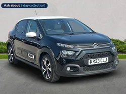 Black Used 2023 Citroën C3 PureTech Hatchback | £11,899 (Fair price)