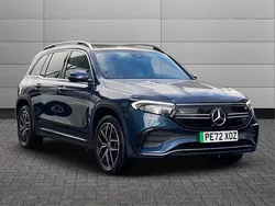 Blue Used 2022 Mercedes EQB350 AMG Line Premium SUV | £23,395 (Fair price)
