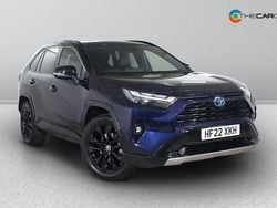 Blue Used 2022 Toyota RAV4 Hybrid SUV | £26,975 (Fair price)