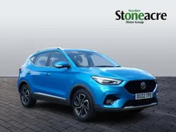 Blue Used 2022 MG ZS Exclusive Sedan | £13,395 (Fair price)