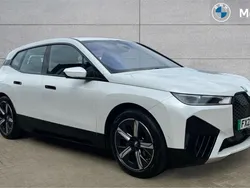 White Used 2022 BMW iX M Sport SUV | £30,826 (Fair price)