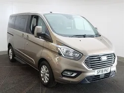 Silver Used 2019 Ford Tourneo Custom Titanium | £24,495 (Fair price)