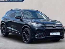 Black Used 2024 VW Tiguan R-line SUV | £34,826 (Expensive)