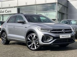 Silver Used 2024 VW T-Roc R-line SUV | £24,495 (Fair price)