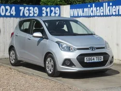 Silver Used 2014 Hyundai i10 SE Hatchback | £4,795 (Fair price)