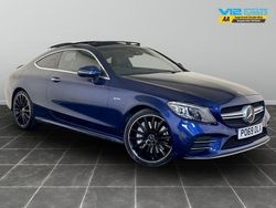 Blue Used 2019 Mercedes C43 AMG Premium Plus Coupe | £28,695 (Fair price)
