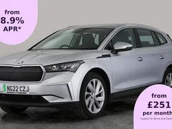 Silver Used 2022 Skoda Enyaq iV ecoSuite SUV | £17,856 (Fair price)