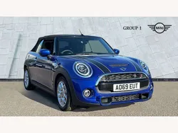 Starlight blue Used 2019 Mini Cooper S Cabriolet Classic Cabriolet | £15,550 (Fair price)