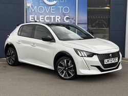 White Used 2022 Peugeot 208 GT-line Hatchback | £17,995 (A bit pricey)