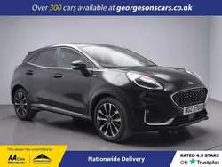 Black Used 2022 Ford Puma ST-Line SUV | £15,300 (Fair price)