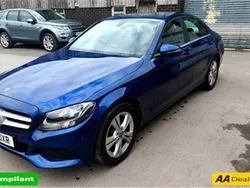 Blue Used 2018 Mercedes C200 Executive Sedan | £12,999 (Super price)
