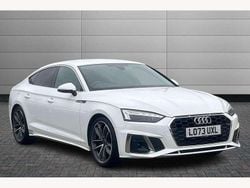 White Used 2023 Audi A5 Sportback S-Line Hatchback | £30,950 (A bit pricey)