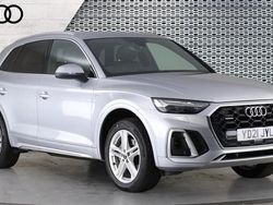 Silver Used 2021 Audi Q5 S-Line SUV | £27,098 (Good price)
