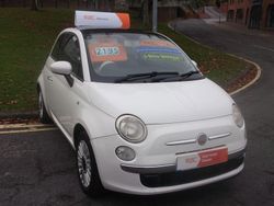 White Used 2008 Fiat 500 Lounge Hatchback | £2,195 (Super price)