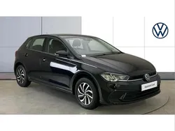 Black Used 2022 VW Polo Life Hatchback | £15,755 (Fair price)