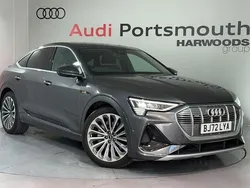 Used 2022 Audi e-tron Sportback S-Line SUV | £26,990 (A bit pricey)