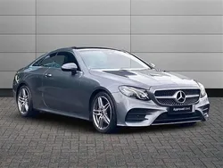 Grey Used 2018 Mercedes E220 AMG Line Premium Coupe | £22,795 (Fair price)