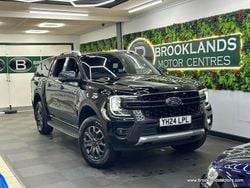 Black Used 2024 Ford Ranger Wildtrack Pickup | £33,285 (Fair price)