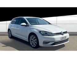 White Used 2019 VW Golf VII GT Hatchback | £18,779 (Fair price)