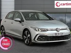Silver Used 2021 VW Golf VIII GTD Hatchback | £24,900 (Expensive)