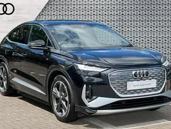 Black Used 2023 Audi Q4 e-tron S-Line SUV | £29,922 (Super price)