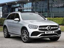 Silver Used 2021 Mercedes GLC300 AMG Line Premium Estate | £30,999 (A bit pricey)