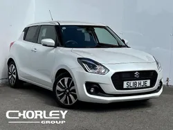 White Used 2018 Suzuki Swift SZ5 Hatchback | £9,023 (Fair price)
