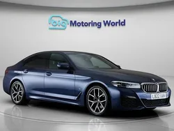 Blue Used 2022 BMW 520 M Sport Sedan | £22,200 (Good price)