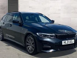 Black Used 2021 BMW 320 M Sport Estate | £23,909 (Fair price)