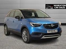 Blue Used 2020 Vauxhall Crossland X S SUV | £10,300 (Fair price)