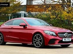 Red Used 2020 Mercedes C300 AMG Line Premium Coupe | £19,995 (Fair price)