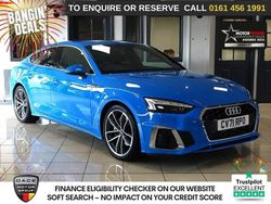 Blue Used 2021 Audi A5 Sportback S-Line Hatchback | £25,470 (Fair price)