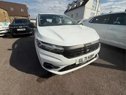 White Used 2021 Dacia Sandero Essentiel Hatchback | £9,695 (Fair price)