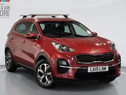 Red Used 2019 Kia Sportage 2 SUV | £9,899 (Fair price)
