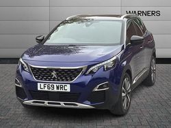 Blue Used 2019 Peugeot 3008 Premium SUV | £14,995 (Fair price)