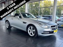 Silver Used 2014 Mercedes SLK250 Cabriolet | £8,695 (Fair price)