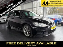 Black Used 2019 VW Golf VII R-line Hatchback | £15,845 (Fair price)