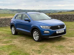Blue Used 2021 VW T-Roc SE SUV | £18,895 (Good price)