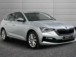 Brilliant silver metallic Used 2019 Skoda Scala SE Hatchback | £10,500 (A bit pricey)