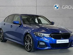 Blue Used 2021 BMW 320 M Sport | £26,990 (Fair price)