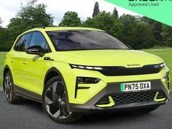 Green Used 2025 Skoda Elroq vRS SUV | £38,985 (Fair price)