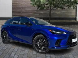 Blue Used 2023 Lexus RX500h Sport Line SUV | £50,999 (Expensive)