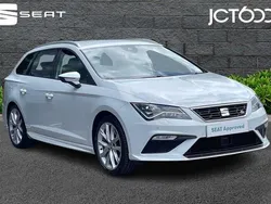 White Used 2019 Seat Leon FR Estate | £15,750 (A bit pricey)