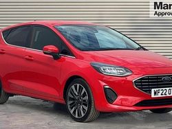 Red Used 2022 Ford Fiesta Titanium Hatchback | £10,694 (Fair price)